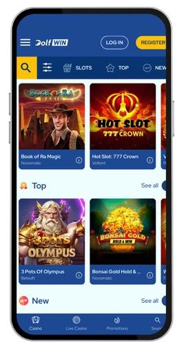 Dolfwin Casino offizielle